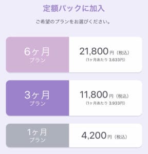 aocca 定額制